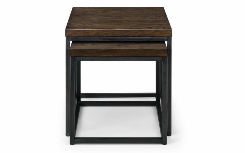 Brooklyn Nesting Lamp Tables - Dark Oak - Image 2