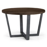 Brooklyn Round Table - Dark Oak