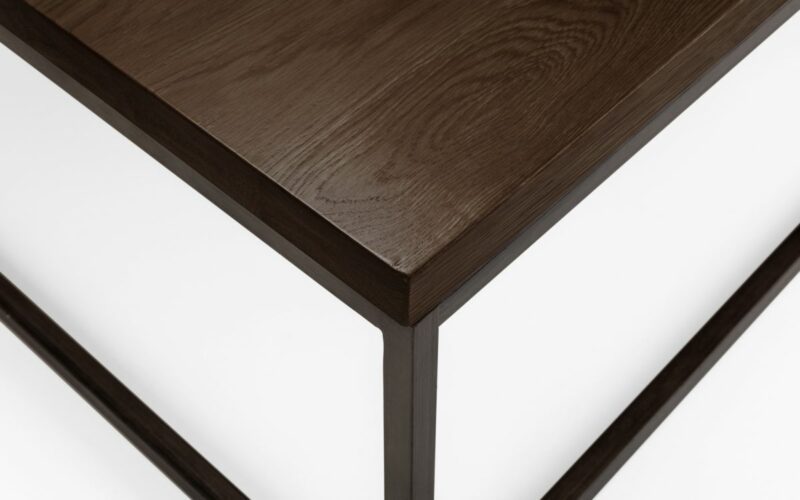 Brooklyn Square Coffee Table - Dark Oak - Image 2