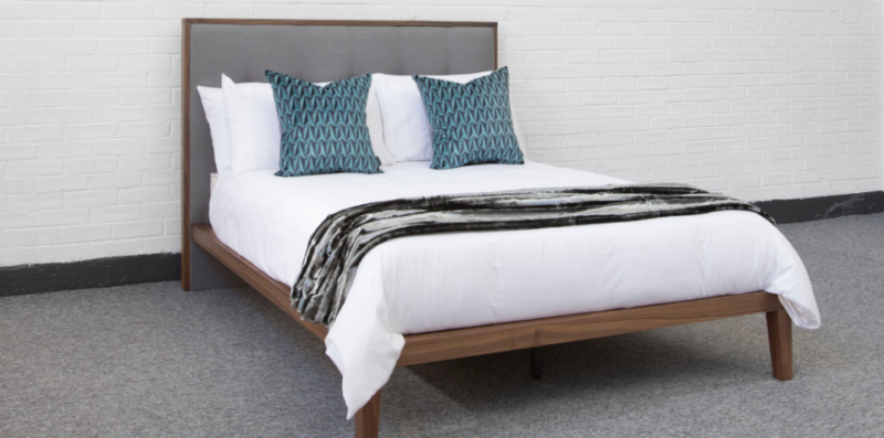 Calla Bed in Walnut/Grey - Image 2