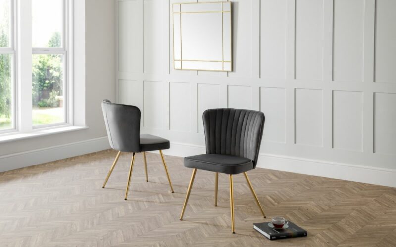 Cannes Dining Chair - Grey - Image 4