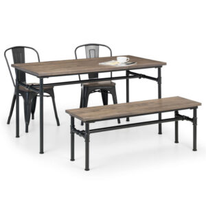 Carnegie & Grafton 4 Seater Dining Set (2 Chairs & Bench)