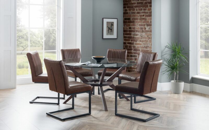 Chelsea Large & Brooklyn 6 Seater Dining Set - Image 4