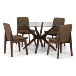 Chelsea & Kensington 4 Seater Glass Dining Set