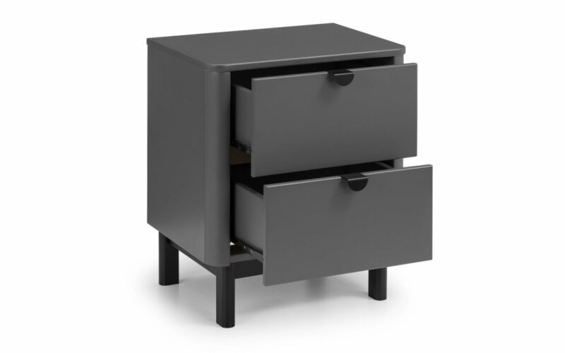 Chloe 2 Drawer Bedside - Image 5