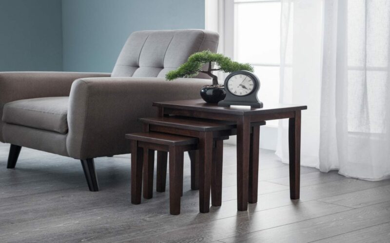 Cleo Nest of Tables - Mahogany (JB) - Image 2