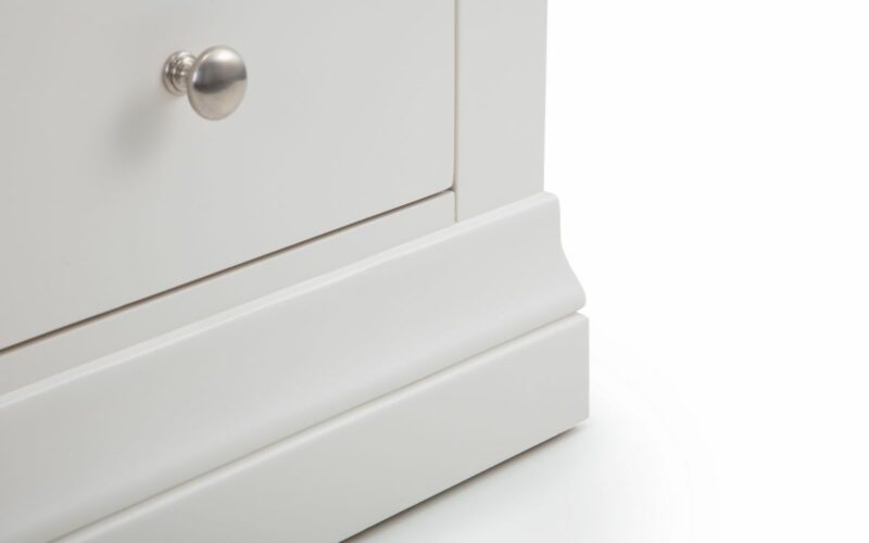 Clermont 2 Drawer Bedside - White - Image 5