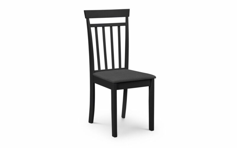 Coast 4 Seater Dining Set - Black - Image 2
