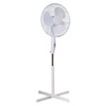 Fine Elements COL1507 White 16" Pedestal Fan