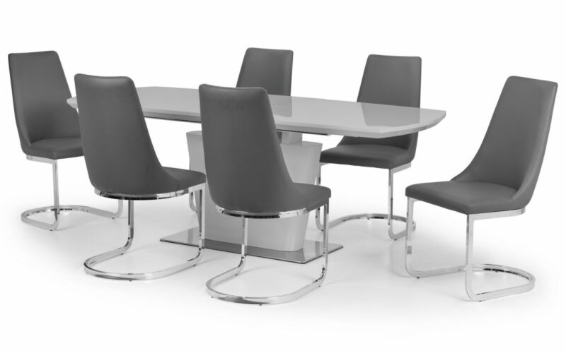 Como Extending Dining Table - Grey - Image 3