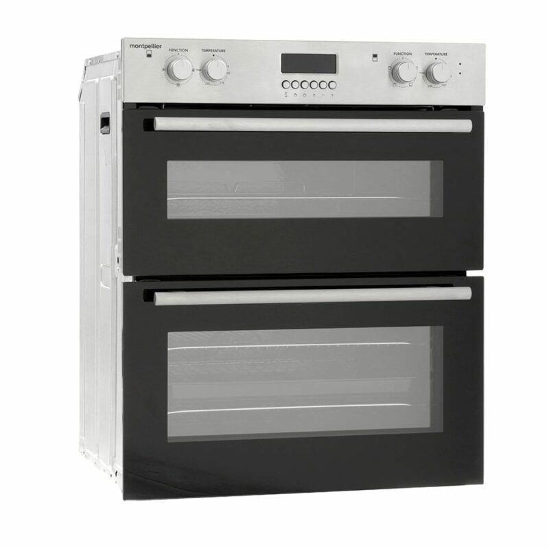 Montpellier MDO70X Double Cavity Built in Oven - Stainless Steel - Image 2