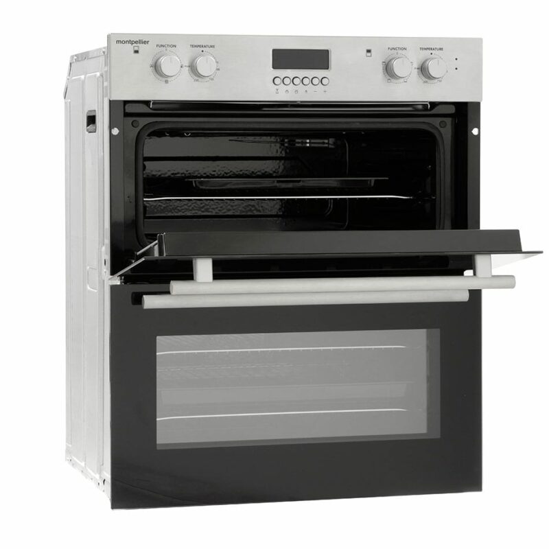 Montpellier MDO70X Double Cavity Built in Oven - Stainless Steel - Image 3