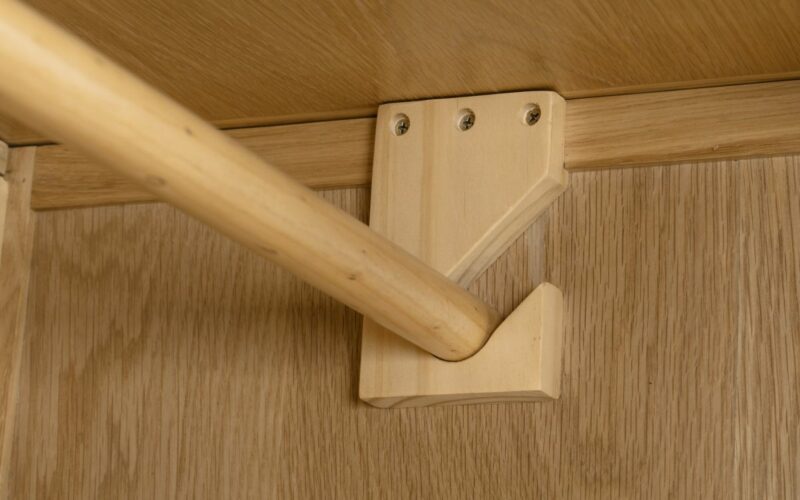 Cotswold 2 Door 1 Drawer Wardrobe - Image 5