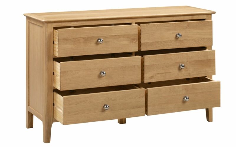 Cotswold 6 Drawer Wide Chest - Image 3