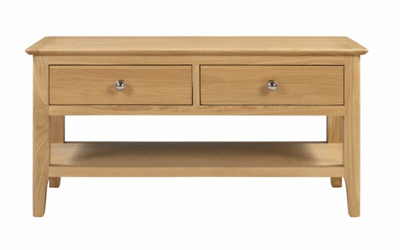 Cotswold Coffee Table with 2 Drawers - Image 2
