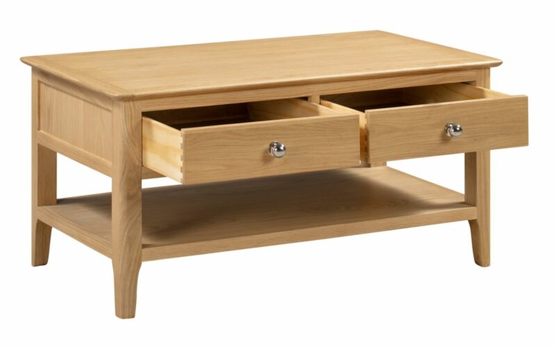 Cotswold Coffee Table with 2 Drawers - Image 4