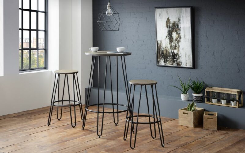 Dalston Round Bar Stool - Image 3