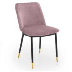 Delaunay Dining Chair - Dusky Pink
