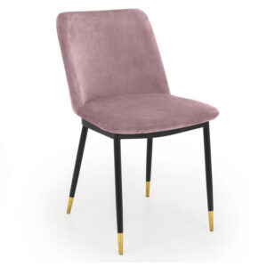 Delaunay Dining Chair - Dusky Pink