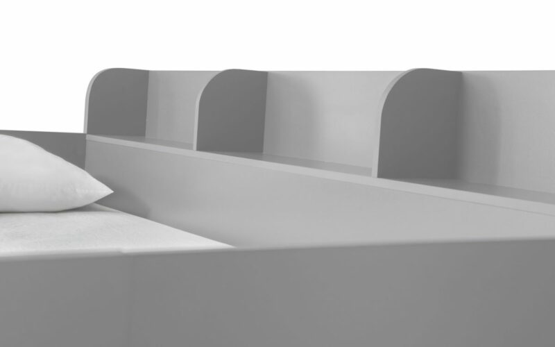 Domino Triple Sleeper - Light Grey - Image 7