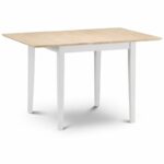 Rufford Natural Extending Dining Table (80cm + 40cm x 80cm) (JB)