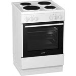 Gorenje E617E17WKA - 60cm Single Cavity Electric Cooker - White