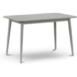 Torino Lunar Grey Lacquered Table (120cm x 75cm) (JB)
