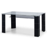 Greenwich Glass Dining Table (150cm x 90cm) (JB)