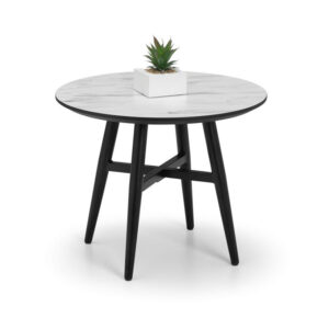 Firenze Marble Effect Lamp Table
