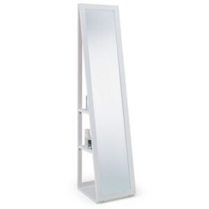 Fresco Storage Mirror - White