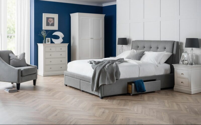 Fullerton 4 Drawer Bed - Grey - Image 5