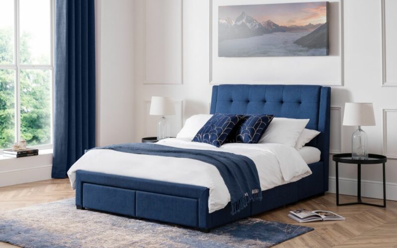 Fullerton 4 Drawer Bed - Blue - Image 6