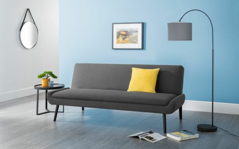 Gaudi Curled Base Sofabed - Grey - Image 4