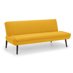 Gaudi Curled Base Sofabed - Mustard
