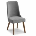 Huxley Grey Velvet Dining Chair KD (JB)