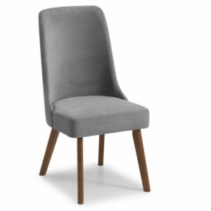 Huxley Grey Velvet Dining Chair KD (JB)