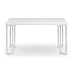 Manhattan White High Gloss Dining Table (150cm x 90cm) (JB)
