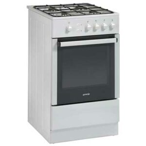 Gorenje GI52108AW - 50cm Single Cavity Gas Cooker - White
