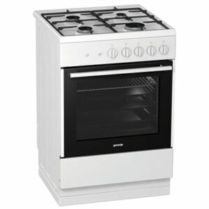 Gorenje GI612E17WKA - 60cm Single Cavity Gas Cooker - White