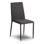 Jazz Fabric Dining Chair Slate Grey (JB)