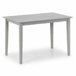 Kobe Dining Table - Lunar Grey Lacquer (120cm x 80cm) (JB)