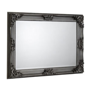 Rococo Pewter Wall Mirror (JB)