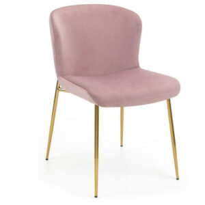 Harper Dining Chair - Dusky Pink