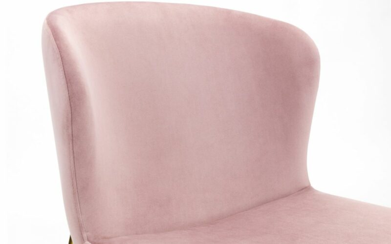 Harper Dining Chair - Dusky Pink - Image 2