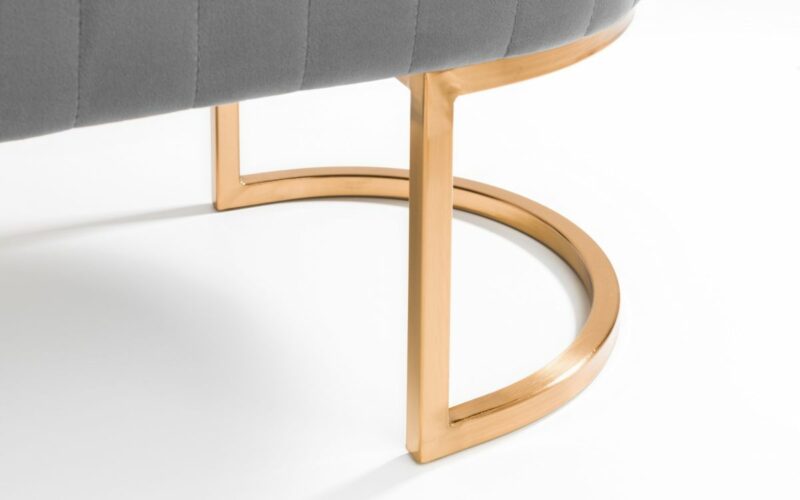 Harrogate Bench - Grey - Image 3