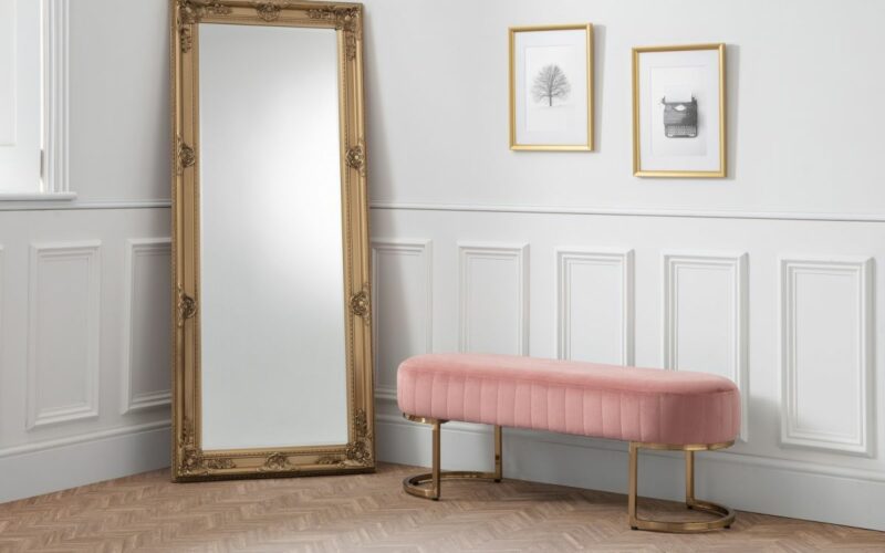 Harrogate Bench - Pink - Image 5