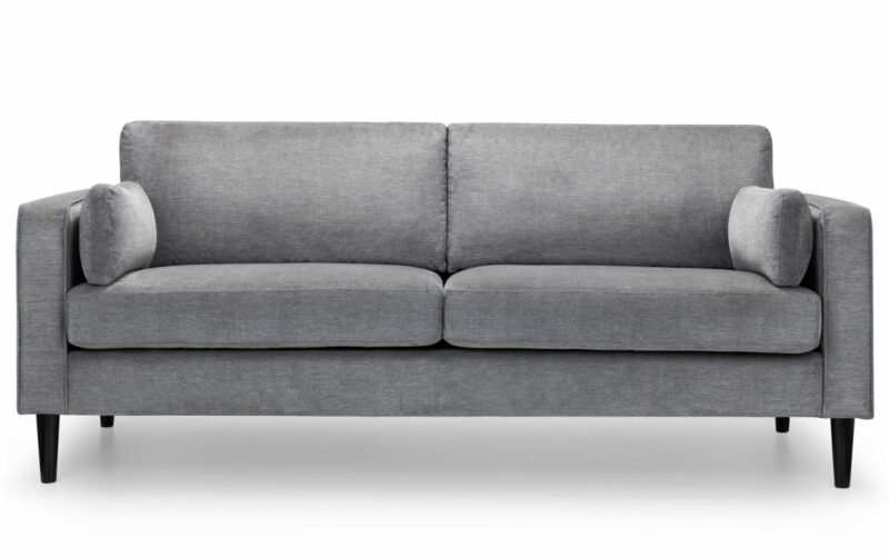 Hayward 3 Seater Sofa - Grey Chenille - Image 2
