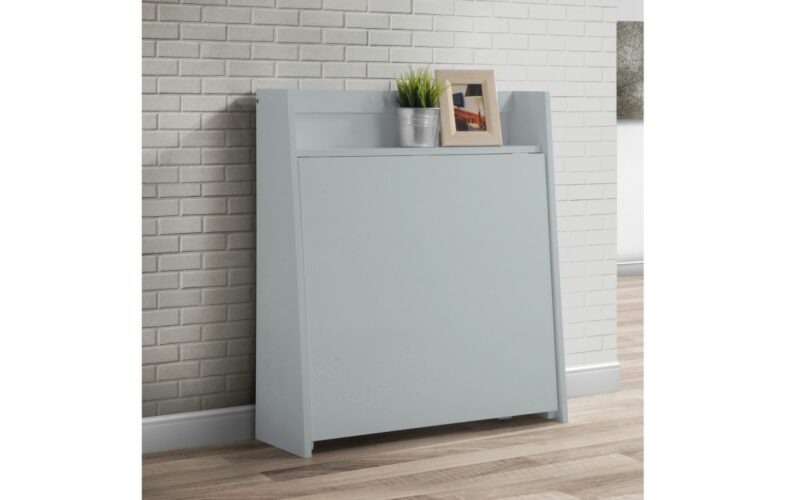 Helsinki 2 Seater Light Grey Dining Set - Image 3