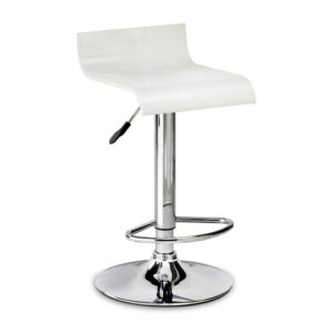 Stratos Bar Stool - White Lacquer (JB)