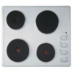 Ignis IGN-AKL7000WH  - 4 Burner Electric Hob - White Enamel